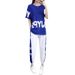 2026 Women's Casual Sports Suit For Summer, Korean Style Loose Fit, Student Fashion, Trendy Internet Celebrity Two-Piece_ecoleips.com