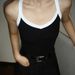 European And American Style Color-blocking V-neck Camisole For Women, High Elasticity, Quick-drying, Slim-fit Yoga Top_ecoleips.com