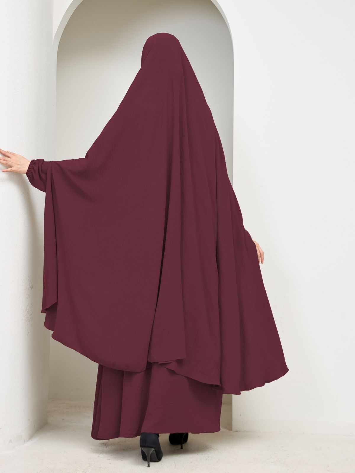 Muslim Tube Skirt Suit 235# Long Dress Dubai Women's Fashion_ecoleips.com
