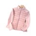 girl Girl 2025 Autumn Winter New Style Slim Waist Patchwork Down Cotton Jacket Stand Collar Slimming Inner Liner Outdoor Thick_ecoleips.com