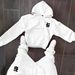 Women's Spring Autumn Classic Letter Print Hooded Sweatshirt And Casual Wide Leg Pants Set_ecoleips.com