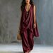 Women's Sleeveless Stand Collar Solid Color Cotton Linen Suit Elegant Loose Resort Style Spring Summer_ecoleips.com