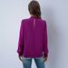 Aria Basics Aria Basics Foreign Trade European And American Women's Clothing Independent Site 2025 Shirt Autumn New Satin Fashion Long_ecoleips.com