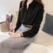 Autumn Clothing 2021 New Korean Style Elegant Solid Color Shirt Women's Long Sleeve Top Simple OL Chiffon Blouse_ecoleips.com
