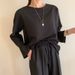 Women's Clothing Early Spring Lazy Loose Sweater High Waist Cover Meat Casual Wide Leg Pants Suit For Women_ecoleips.com