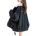 Women’s Korean Style Winter Jacket – Loose Fit Velvet-Lined Denim Coat With Lambswool Collar (S-2XL) – Thickened & Stylish_ecoleips.com