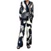2026 European And American Personality Graffiti Casual Shirt Turn-down Collar Long Sleeve Fashion Women's_ecoleips.com