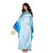 Modest Abaya Dress Women's Gradient Color Party Dress Plus Size Bat Sleeve Fashion England Style Polyester Spring/Autumn Summer Dress_ecoleips.com