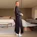 Women's Clothing solid color simple casual style skirt temperament two piece suit_ecoleips.com