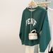 American-style Printed Round-neck Long-sleeve Sweatshirt For Women, Spring And Autumn Thin Large-size Loose Korean-style_ecoleips.com