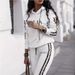 Women's Casual Hoodie Set Comfortable Long Sleeve Sweatshirt With Print For Autumn Season_ecoleips.com