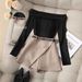 2025 New Cross-Border Foreign Trade Independent Station European American Women's Fashion Off-Shoulder_ecoleips.com