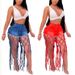 BAO Style Shorts 2025 Spring Summer New Fashion Versatile Women's Knotted Denim Hot Pants_ecoleips.com