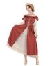 Period Women's Medieval Renaissance Fairy Dress Long Sleeve Ireland_ecoleips.com