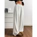 Women's Clothing Wide Leg Casual Pants Loose And Slim Drapey And Versatile Wide Leg Long Pants Spot Delivery_ecoleips.com