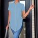 Women's Clothing Summer Fashion Simple Polo Collar Women's Shirt_ecoleips.com