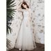 Women's Clothing Women's Elegant Long Evening Dress White High Quality Autumn Spring Style Annual Meeting Dress_ecoleips.com