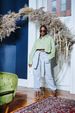 Women's Clothing Fashion Sleeve Pocket Casual Loose Sports Pants_ecoleips.com