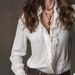 Women's Clothing American Style Lace Shirt Spring Summer New Spliced Thin Blouse Long Sleeve Elegant Top_ecoleips.com