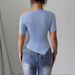 European And American Cross-border Independent Site 2025 Spring/summer New Slim-fit Irregular_ecoleips.com