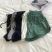 Pajama Cotton Loose-fitting Shorts Pants Bottoms Gauze Sleep Solid Home Summer Women Thin_ecoleips.com