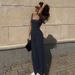 Women's Basic Solid Color Slim Fit Tank Top Loose Straight-Leg Pants Casual Set 2025_ecoleips.com