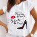 Popular Women's Clothing, New Round-neck Loose-fitting Girls' Short-sleeve T-shirt_ecoleips.com