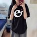 Embroidered Premium Cotton T-Shirt – Breathable Lined Summer Tee For Women_ecoleips.com