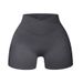 Women's Clothing Waist Thread Seamless High Elastic Three Point Yoga Pants Fitness Pants_ecoleips.com