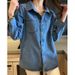 Women's Denim Jacket, Spring And Autumn 2026 New Style, Hong Kong Retro Niche Top, Blue Layered Shirt_ecoleips.com