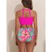 Aria Basics 2025 New European And American Bikini High-Waisted Tummy-Covering Two-Piece Sports Swimsuit For Women_ecoleips.com