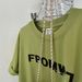 Women's Relaxed Fit Short Sleeve T-Shirt Mustard Green round Neck Casual Top for Petite And Regular Sizes Soft Summer Essential Lazy Style_ecoleips.com