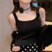 Fleece-lined Thickened Warm Camisole For Women, 2025 Autumn And Winter New Style, Slim-fit, Flattering, Conceals Side_ecoleips.com