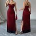 Women's Slim Fit Mesh Dress Summer Fashion Backless Slit European American Style Sexy Temperament New Fashionable Clothing_ecoleips.com