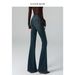 Vintage-Inspired High Waist Stretch Flared Jeans For Women - Retro Slim Fit With Bootcut Leg & Tummy Control (Regular & Long Length Options)_ecoleips.com