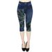 Women's Clothing Cropped Pants Summer Hot Selling Printed High Waist Women's Pants_ecoleips.com