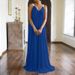 2025 Summer Orange V-neck Long Bohemian Plus Size Strap Dress Versatile_ecoleips.com