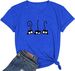 NIUBIA Women's T Shirts Summer Tops Simple Heart Graphic Shirts Sayings Short Sleeve Vacation Casual Blouse Thankful Tee_ecoleips.com