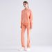Cross-Border Hot Sale Li Hanton Fashion Casual Velvet Long Sleeve Women's Sports Suit European And American_ecoleips.com