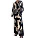 Voya Women's Fashion Trend, Lazy Style, Printed Button Up Cardigan And Pants Set With Multiple Colors To Choose From_ecoleips.com