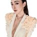 K New Fashion Heavy Industry Nail Bead Three-dimensional Flower Green Fruit Collar Dress Formal Dress Long Skirt_ecoleips.com