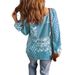 Women's Clothing Autumn And Winter Women's Clothing Wish Long Sleeved Printed Ethnic Tops T Shirts Shirts For Women_ecoleips.com