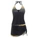 Women's Tankini Two Piece Swimsuit European Style Printed Skirt_ecoleips.com