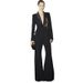 Women's Clothing Spot celebrity fashion new heavy beaded slim suit flared trousers suit two piece suit_ecoleips.com