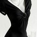 2026 Summer New Women's Wear V Neck Button Up Short Sleeved Top, Stylish, Elegant And Comfortable_ecoleips.com