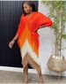 Women's Clothing Autumn Wear High End Light Mature Style Women's Clothing Niche Design Contrast Color Splicing Tassel Dress Women's Trend_ecoleips.com