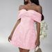 Diyun Cross-Border European And American Party Evening For Women With Bowknot Socialite Style Strapless Dress 2025_ecoleips.com