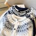 Nordic Fair Isle Short Knit Cardigan - Cozy Cropped Sweater For Women, Versatile Layering Piece, Retro-Inspired & Slimming_ecoleips.com