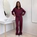2027 Fashion European-USA Style Tracksuits Women Long Sleeve Zipper Cardigan Hooded Sweatshirt + Lace-Up Sweatpants Two-Piece Casual Sport Sets_ecoleips.com