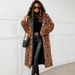 Leopard Print Faux Fur Coat – Winter Hooded Long Coat, Plush Warm Women’s Jacket (S-XXXL)_ecoleips.com